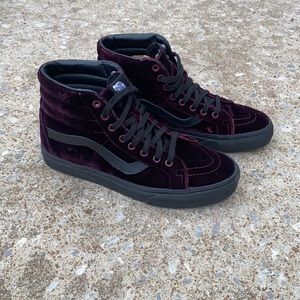 Velvet VANS SK8 Hi